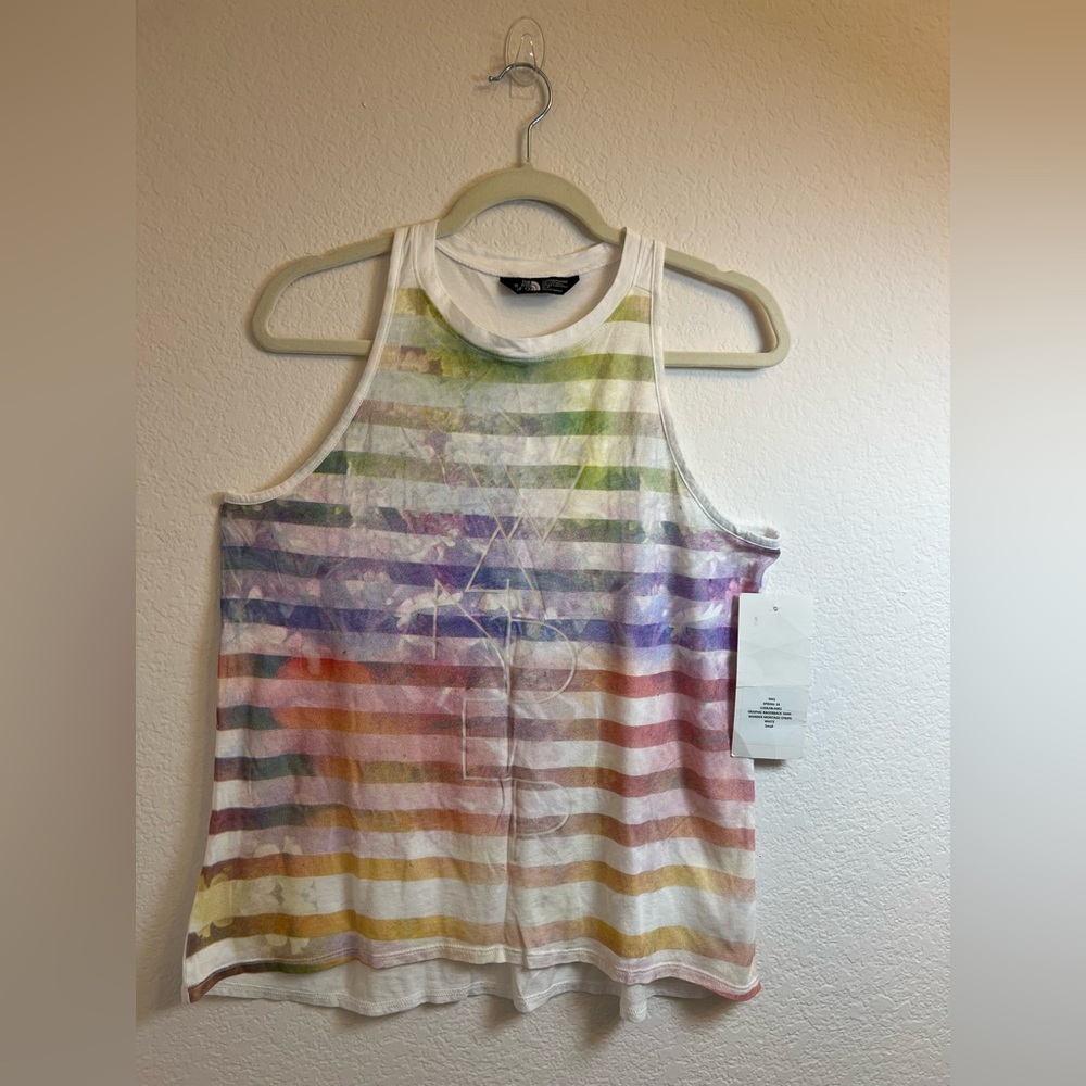 Theโ North Face Multicolor Striped Tank Top